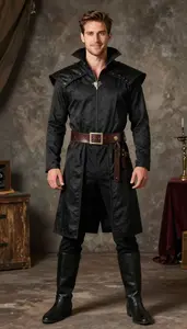 Elaborate In Professional Warlock Costume