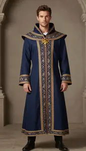 Elaborate Western European In Intricate Holy Costume