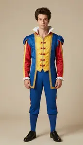 Festive Colorful Elizabethan Costume