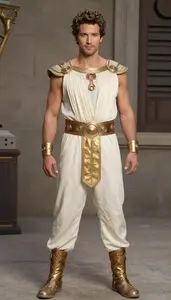 Germanic In Mid 30s In Greek Goddess Costume
