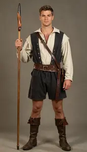 Intricate Fisherman Costume