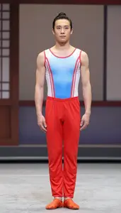 Man In Early 20s Elaborate Gymnast Costume