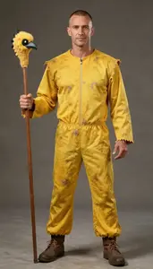 Man In Late 30s Colorful Impressive Peregrine Falcon Costume