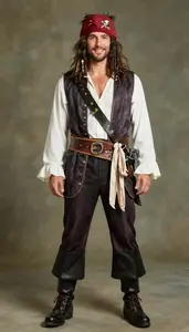 Man In Mid 30s Wearing Pirate Costume