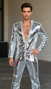 Mediterranean Disco Glam Costume Costume