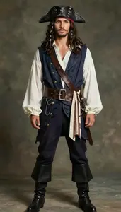 Professional Western European In Pirate Costume