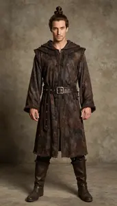 Theatrical In Classic Wizard Character Costume