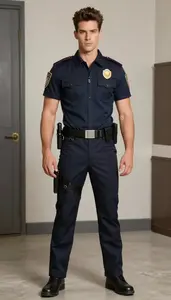 Theatrical Colorful Undercover Cop Costume Costume