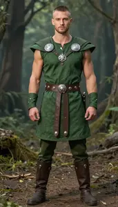Viking Warrior Costume Costume Celebratory Mens Wear