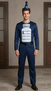 Attention Grabbing In Elaborate Pill Dispenser Costume