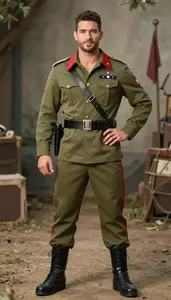 Character Army Costume Southern European Man