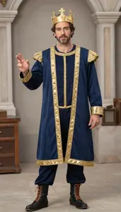 Character Elaborate King Costume Mediterranean Man