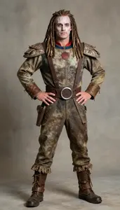 Character Impressive Willyman Costume Pale Skinned Man