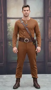 Colorful In Dramatic Miner Costume
