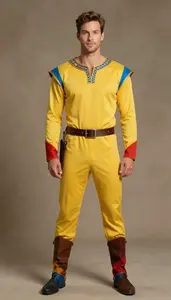Colorful Medieval Costume For Men