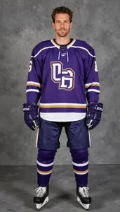 Detailed In Professional Hockey Player Costume