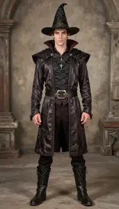Dramatic In Striking Warlock Costume