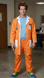 Elaborate Pediatrician Costume For Men