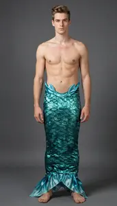 Elaborate Scandinavian In Mermaid Costume