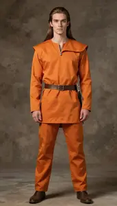 Festive In Classic Medieval Archer Costume
