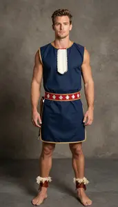 Impressive In Native American Costume