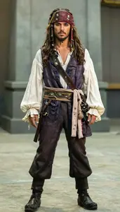 Impressive Pirates Caribbean Costume