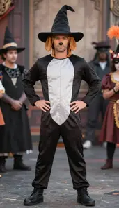 Male Dog Wizard Costume
