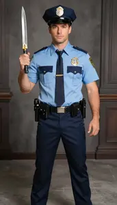 Male Off Duty Cop Costume