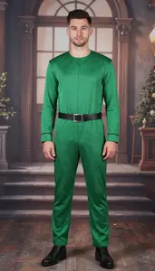 Man In Early 20s Detailed Theatrical Christmas Costume