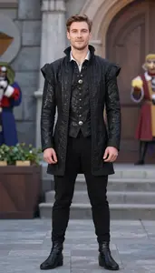 Man In Early 20s Traditional Elizabethan Costume
