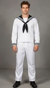 Man In Mid 20s Wearing Detailed Sailor Costume