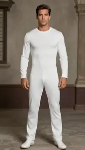 Mediterranean In 50s In Blank Costume