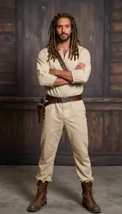 Mens Theatrical Hiker Costume