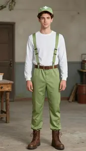 Pale Skinned Gardener Costume Costume