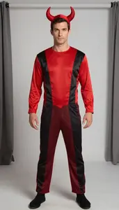 Professional Anglo In Devil Costume