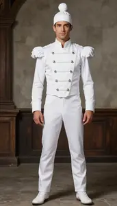 Professional Mediterranean In Circus Ringmaster Costume