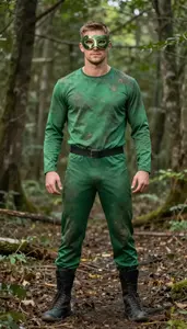 Professional Nordic In Wrestler Costume