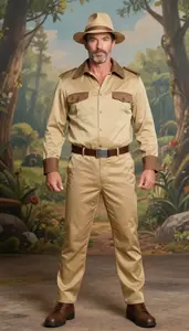 Safari Costume Costume Impressive Mens Wear