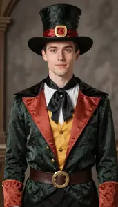 Striking Magician Costume Costume Festive Mens Wear