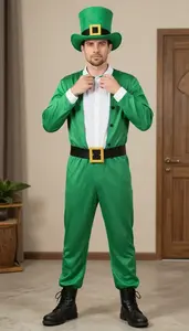 Theatrical Nordic In Bold Leprechaun Costume