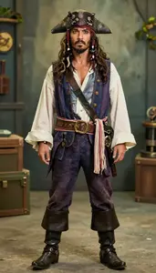 Traditional Pirates Caribbean Costume