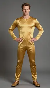 Character Vibrant Pepper Picker Costume Scandinavian Man
