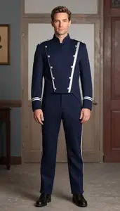 Man In Early 30s Dramatic Bold Passenger Costume