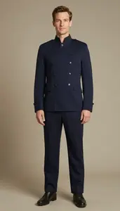Man In 40s Wearing Butler Costume