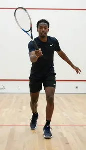 Squash All Court Player Wearing Court Shoes Alert Dropping