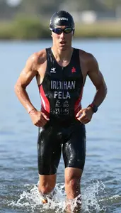 Triathlon Ironman Distance Wearing Triathlon Suit Quick