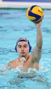 Water Polo Goalkeeper Wearing Water Polo Suit Aquatic