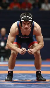 Wrestling Lightweight Wearing Mat Shoes Aggressive Pinning