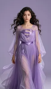 sachin and babi light blue dress Medieval Vintage Butterfly Elf Style Dress Renaissance Fairy Blue Pink  Irregular Dress with Sleeves  daizbella