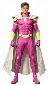 Male Superhero Male Hero Presentation Core Torso Shirtless
